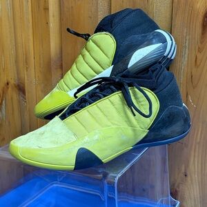 Size 13 -Adidas Harden Vol. 7 Mid Pulse Olive IF1138 Men’s Preowned Authentic